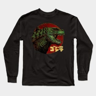 Vintage Godzilla Long Sleeve T-Shirt